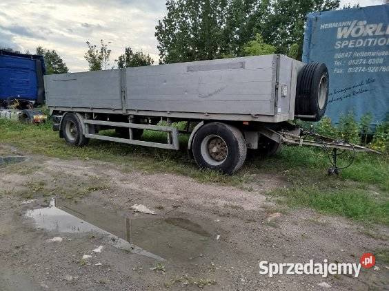 Sprzedam przyczepę ciężarową dwuosiową ładowność Siedlce