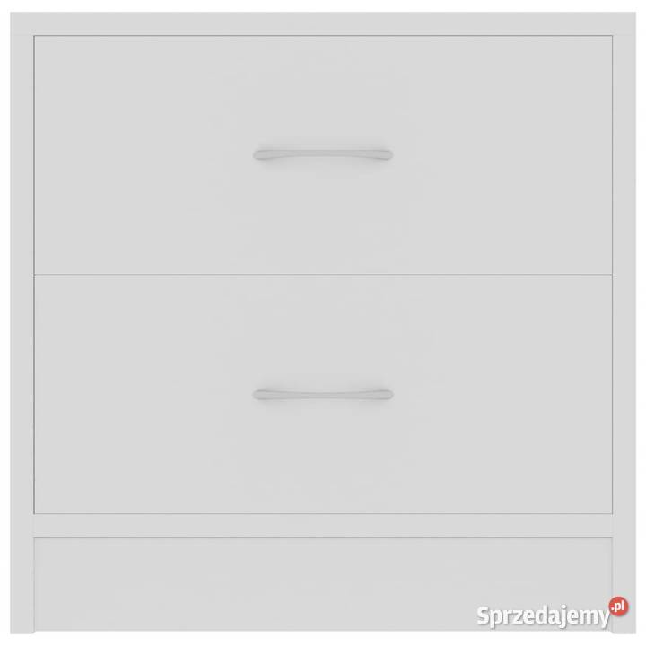 Szafka nocna biała 40x30x40 materiał mazowieckie
