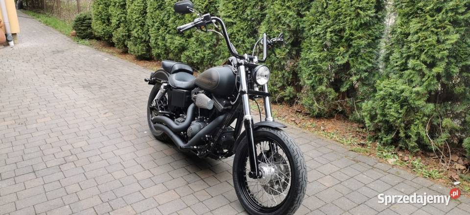 Harley Dyna Street Bob 103 transport Sędziszów Małopolski