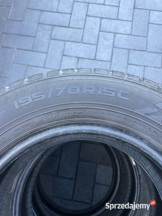 Sprzedam opony wzmacniane 19570 R15 C Sulechów sprzedam