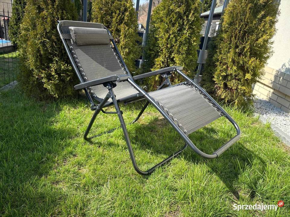 Leżak ogrodowyplażowy z możliwością rozkładania 70cm Kraków sprzedam