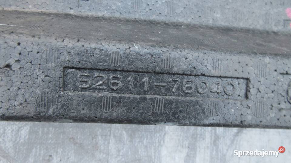 LEXUS CT CT200H ABSORBER ZDERZAKA PRZÓD PIANKA