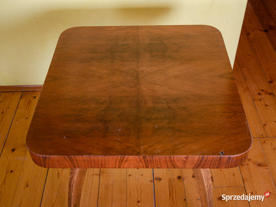 stolik pająk orzech model H259 Jindich Halabala Wrocław