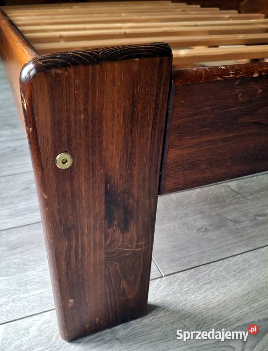 Rama łóżka stelaż drewno z szufladą 120x200 200cm mazowieckie Pruszków