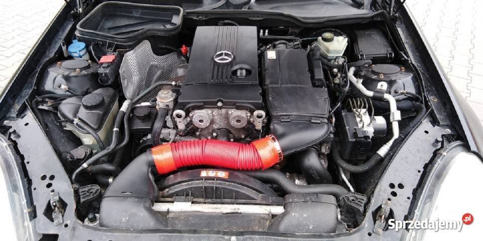 MERCEDES SLK 200 R171 AMG alu18 skóra klima immobilizer