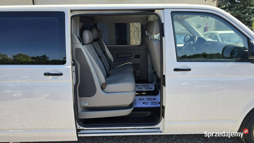 Volkswagen Transporter long 6 miejsc serwisowany Motoryzacja zachodniopomorskie Zieleniewo