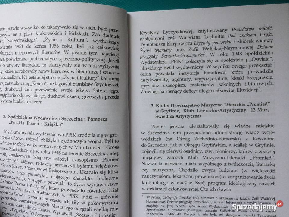 3408 Życie Literackie Szczecina W Latach zachodniopomorskie Szczecin