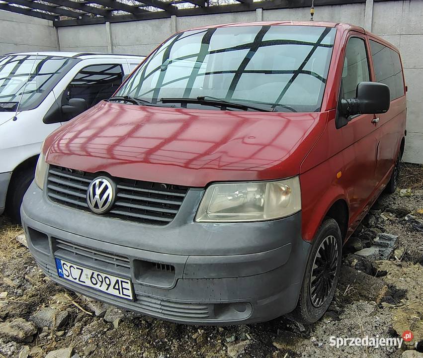 Volkswagen Transporter T5 19 TDI 6 osób 480000km Lubojna