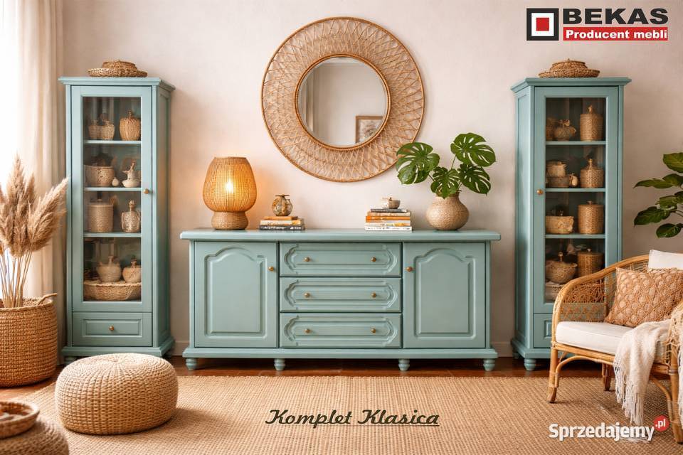 Komoda Klasica w Stylu BOHO TURKUS Pastelowy sprzedam