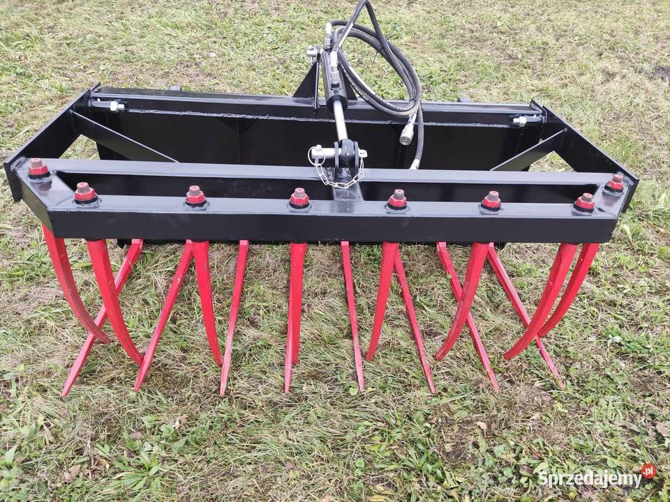 Krokodyl 1siłownikowy własnej produkcji ząb kuty Osprzęt roboczy Sulechów sprzedam