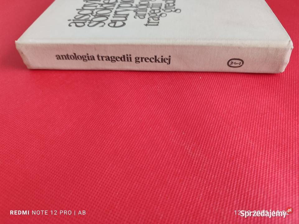 Ajschylos Sofokles Eurypides Antologia tragedii twarda Katowice