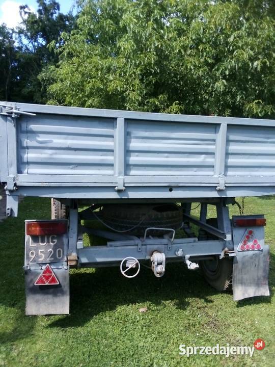 Przyczepa wywrotka SANOK D47B Nowiny Żukowskie sprzedam