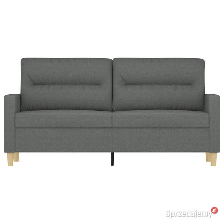 Sofa 2osobowa ciemnoszara 140 tapicerowana mazowieckie Warszawa