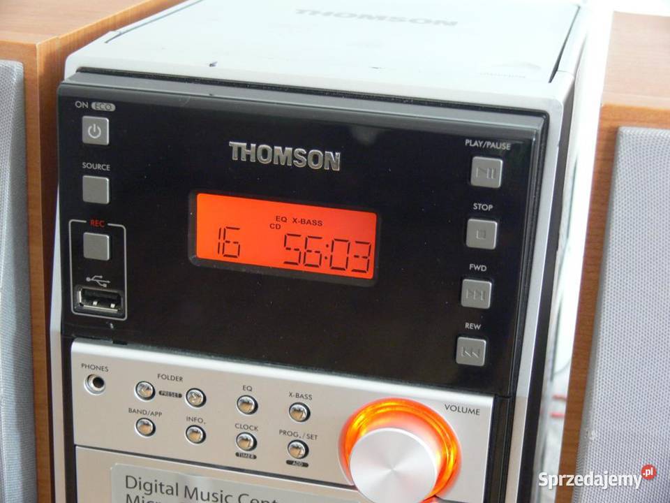 Wieża Thomson z kol mp3 USB rec sprawna WYSYŁK Jasło