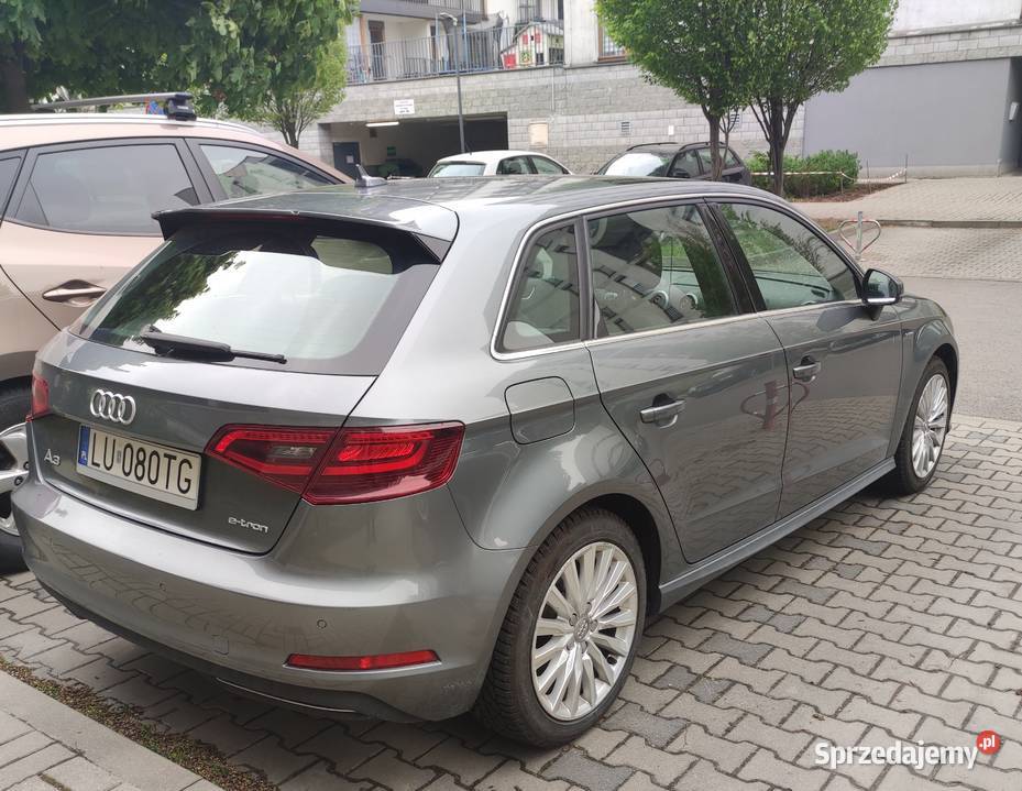 Audi A3 8V etron 2016 hybryda plugin 200 świetny 1400cm3 Lublin