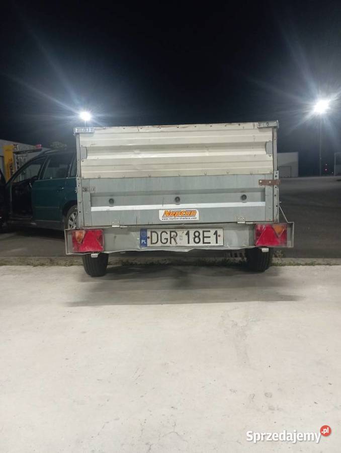 Przyczepka samochodowa lekka dmc 750 dolnośląskie Lubin