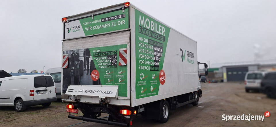 Iveco Euro Cargo 75E21 Euro 6 klima mały Rok produkcji 2015 Samochody ciężarowe Lębork