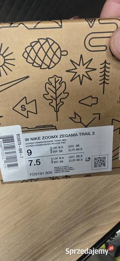 Sprzedam nowe buty Nike zoomx zegama tkanina Lubin