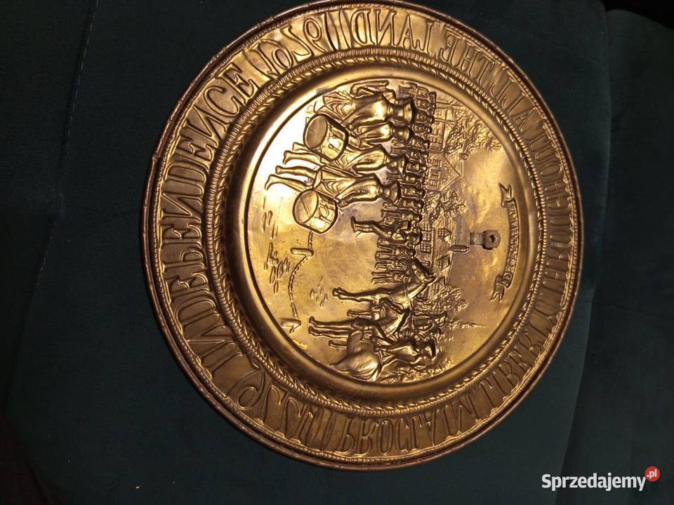 Deklaracja Niepodległośći z 1776r na miedzianym Warszawa