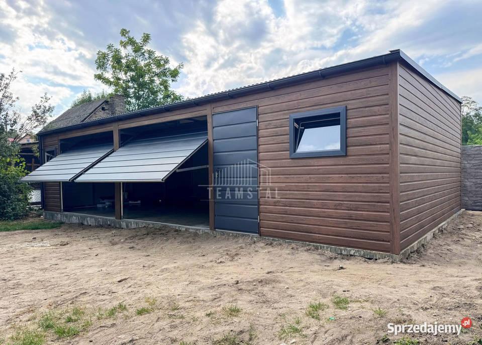 Garaż blaszany 10x3m 2x brama drzwi 2x okno Sopot sprzedam