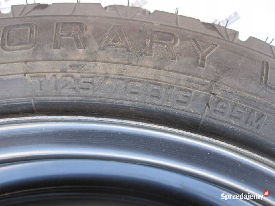 NISSAN koło dojazdowe 1257015 95M 4x100 ET40