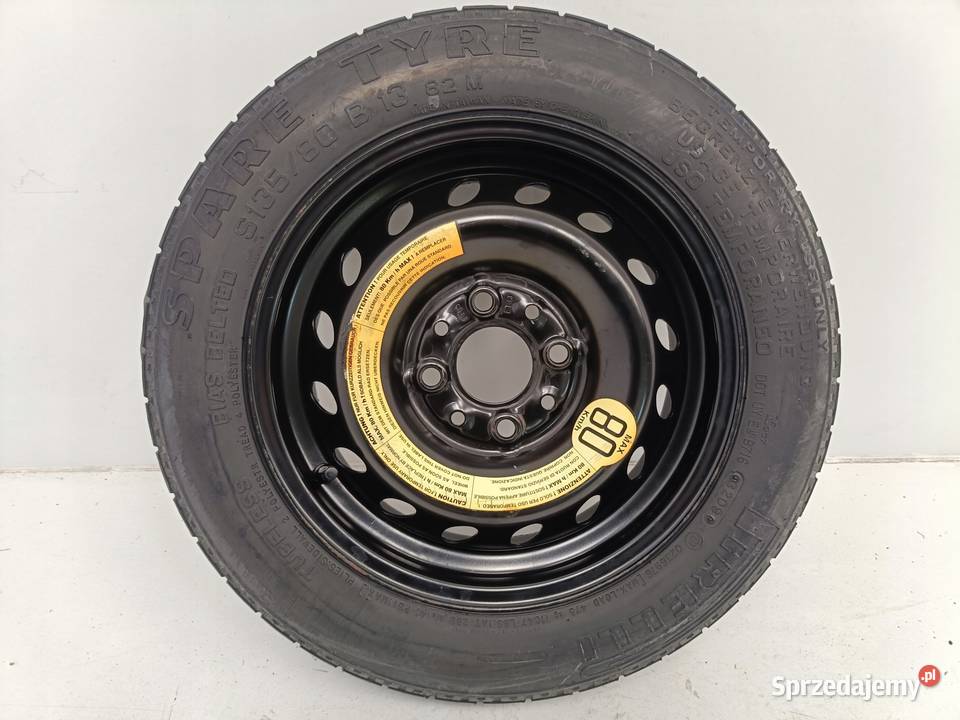 KOŁO DOJAZDOWE Fiat Panda 13580 B13 R13 4x98 Chełm sprzedam
