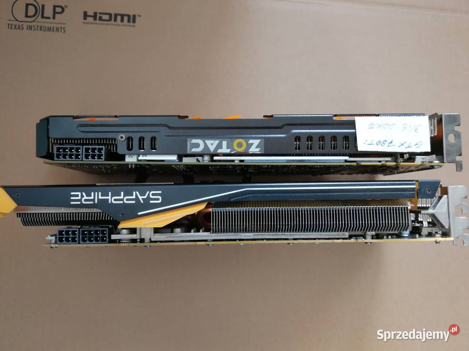 Karta Graficzna NVIDIA GeForce GTX295 XFX 1792MB aktywne Karty graficzne Szczecin sprzedam