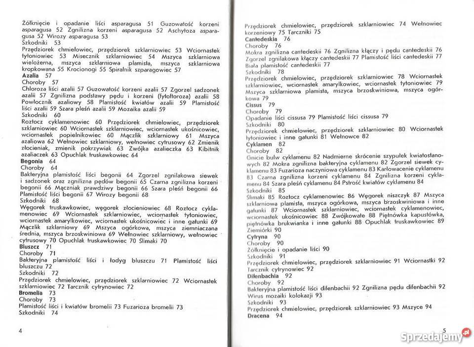 Ochrona roślin ozdobnych w szklarniach fa rolnictwo, nauki rolnicze Goleniów