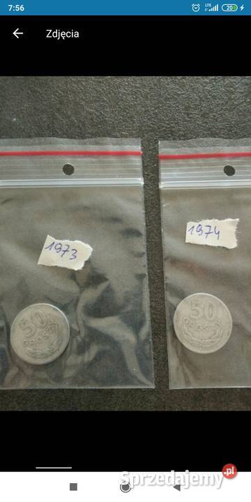 Moneta 50 gr 194987 Antyki, Sztuka, Kolekcje Bolesławiec