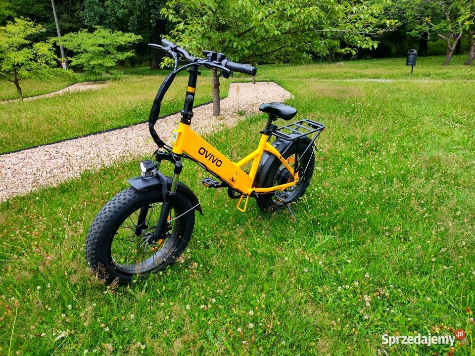 Rower elektryczny OVIVO 2025 r V 35 h Wrocław sprzedam