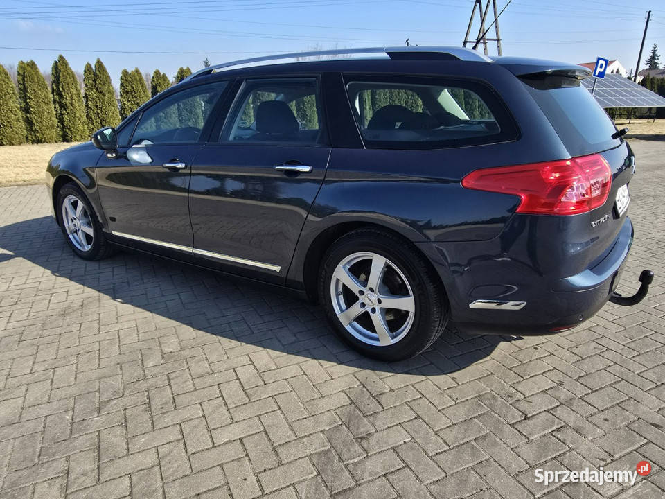 Citroen C5 20hdi NavigacjaTempMOC163 światła do jazdy dziennej Kutno sprzedam