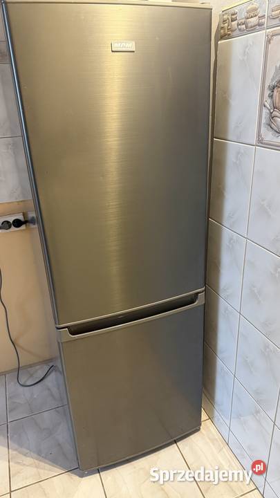 Lodówka MPM 142x50x56 Inox