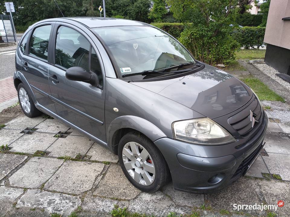Citroen C3 14 Benzyna Rok produkcji 2008 opolskie