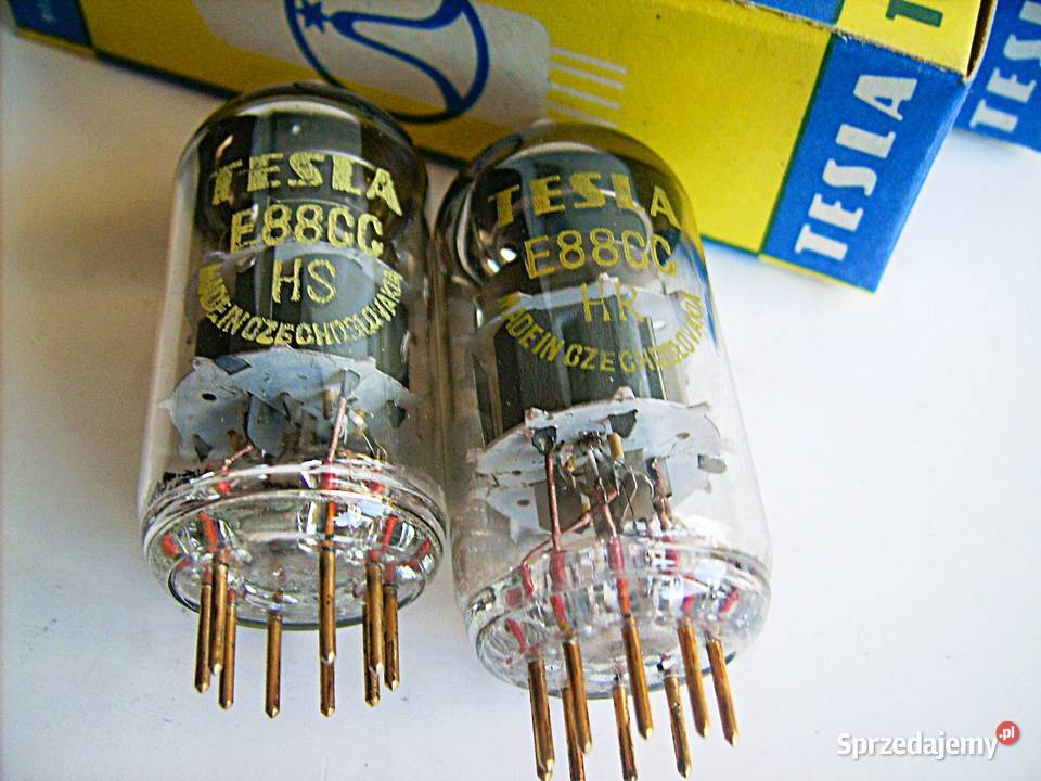 E88CC Tesla NOS PARA GOLDGOLD 1962 MOCNE śląskie Porąbka