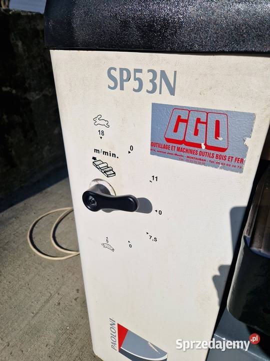 Grubościówka PAOLONI SP53N strugarka Kalwaria Zebrzydowska