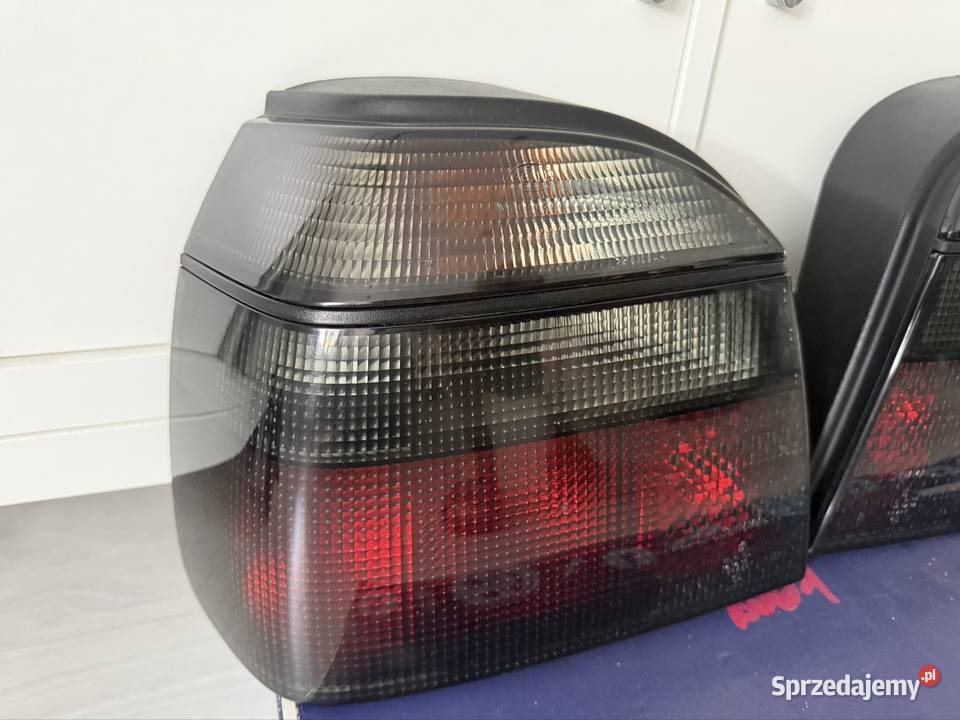 Lampy Hella black magic VW golf 3 mk3 śląskie Wojkowice