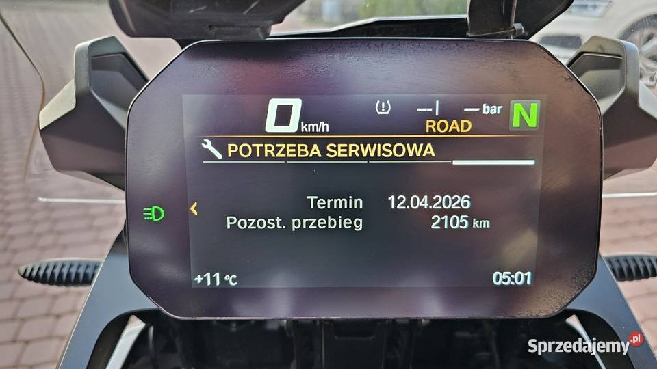 BMW F 850GS 95 2018R Film Stan Salonowy Nowy Rok produkcji 2018 Zarszyn sprzedam