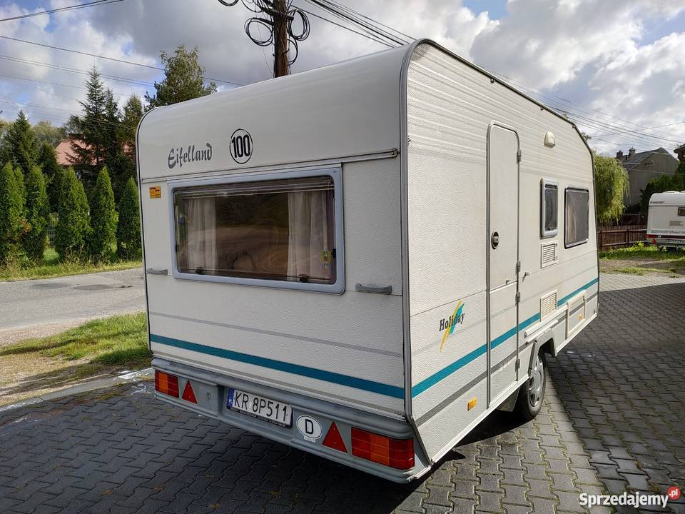 Przyczepa kempingowa Knaus Eifelland Holiday Rok produkcji 1996 małopolskie