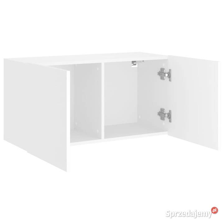 Ścienna szafka TV biała 80x30x41 WM836952 Warszawa
