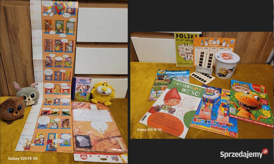 Pościele pierwsze zabawki książki maskotki ramka Bydgoszcz