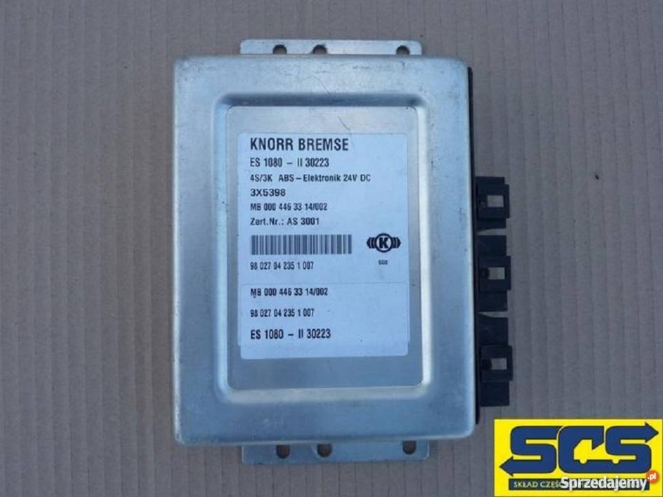 MERCEDES ATEGO AXOR MODUŁ STEROWNIK KOMPUTER ABS lubuskie Bieleń