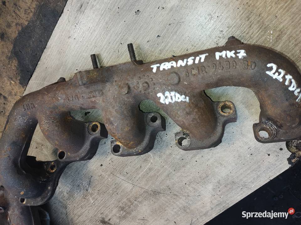 FORD TRANSIR 22TDCI kolektor wydechowy Kielce sprzedam