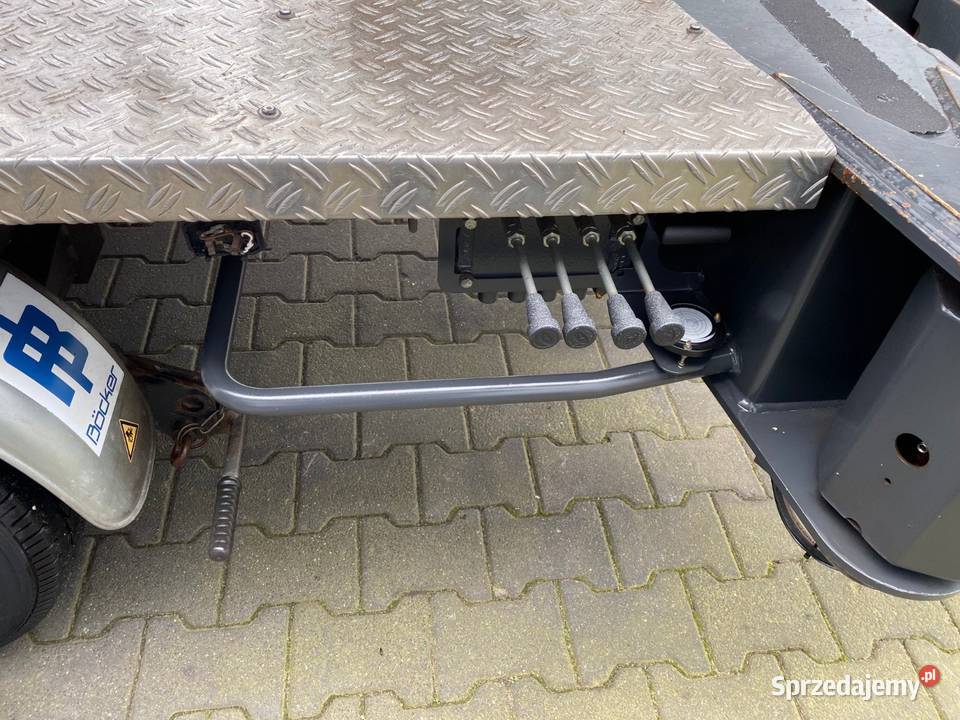 Żuraw Ciesielski dźwig dekarski Bocker AHK 25800 Kościan