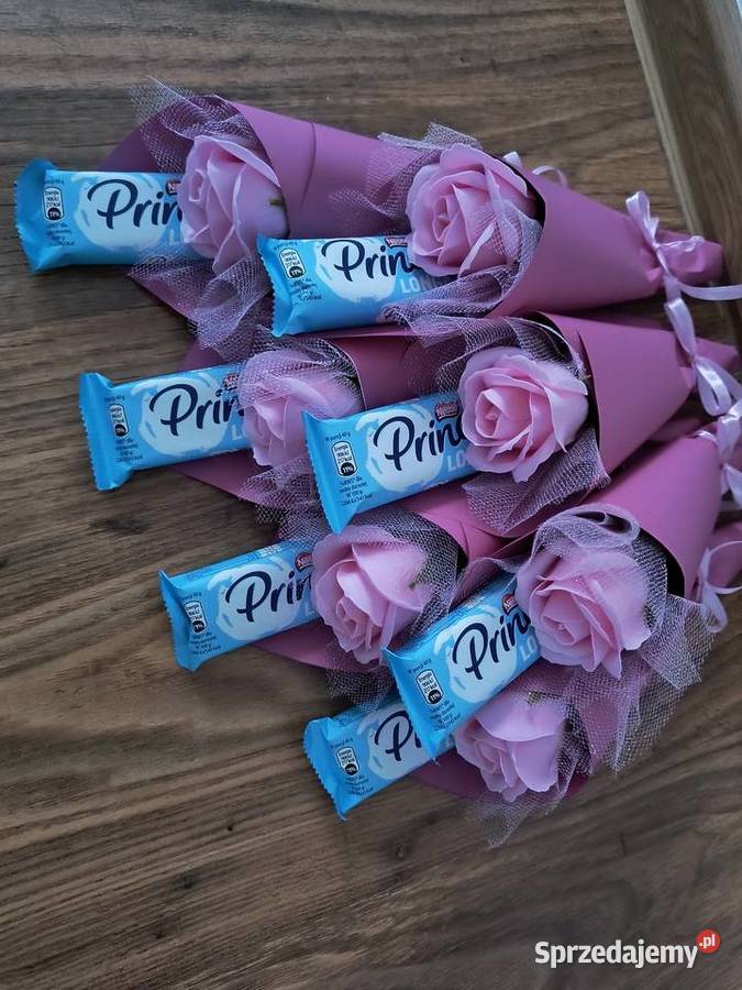 Pojedyncze róże mydlane Dzień Kobiet Milonki