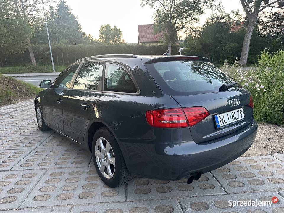 Audi A4b8 20 tdi 140 Automat Skóry 140KM warmińsko-mazurskie Morąg