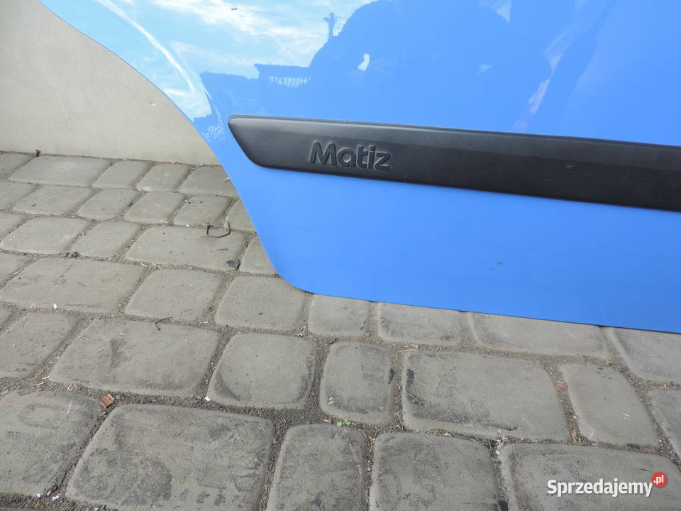 DRZWI PRAWE TYLNE TYŁ CHEVROLET MATIZ 2 19U Rok produkcji 2005 małopolskie Nowy Sącz