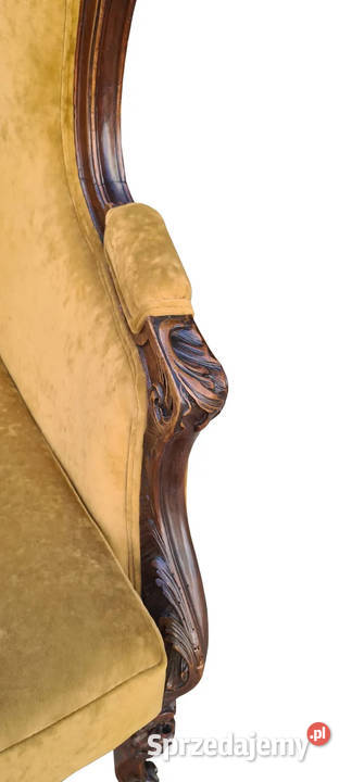 NIESAMOWITY FOTEL USZAK FRANCUSKI