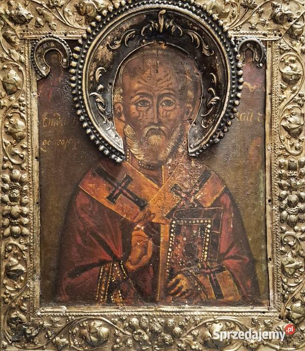 Ikona Święty Mikołaj z Miry Cudotwórca 0312