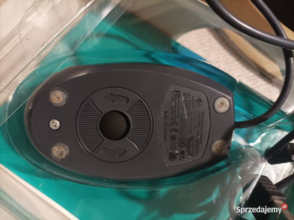 Logitech Mini Wheel Mouse mysz kulkowa retro Płock