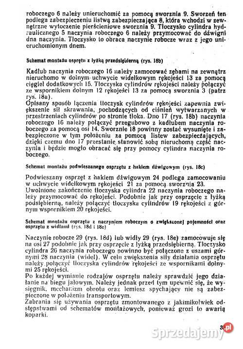Koparka Jumz EO 2621A opis techniczny i sprzedam